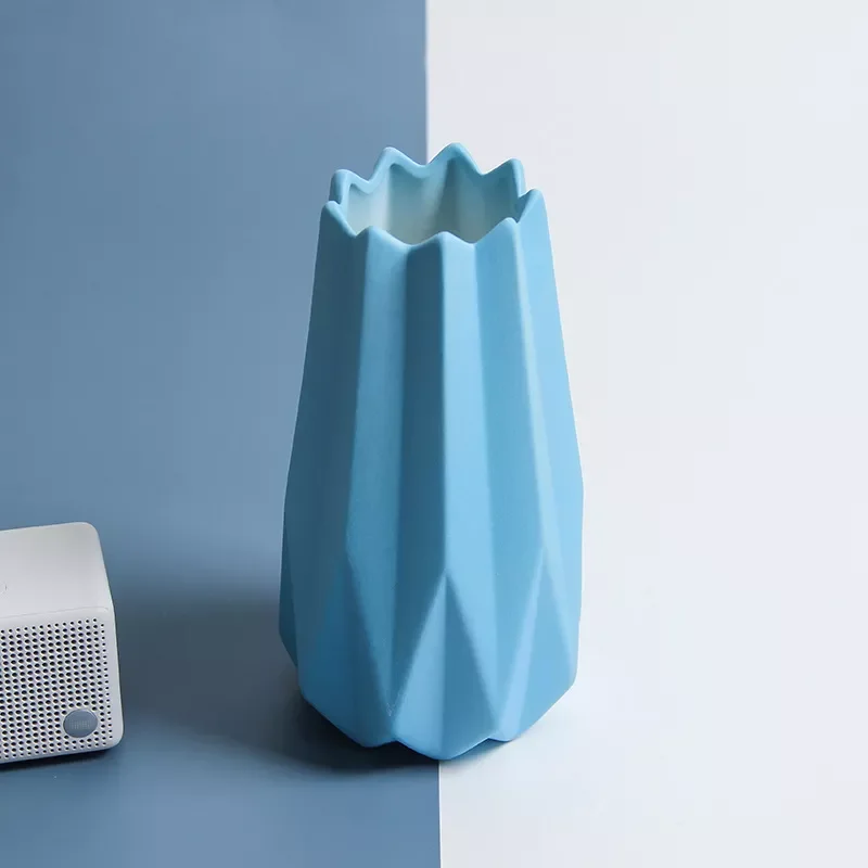 

23 см современная Минималистичная Геометрическая керамическая ваза INS скандинавский домашний декор для стола гостиной настольный интерьер ...