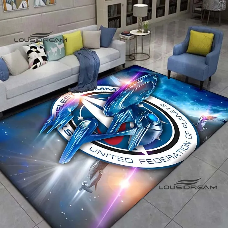 Звездный путь ковер и 3D печать научных фантастических фильмов космический