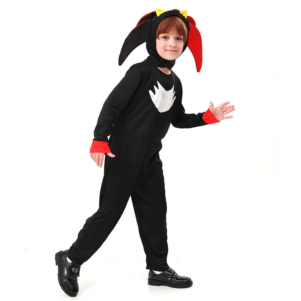 

Детский комбинезон с ежиком, с белыми перчатками