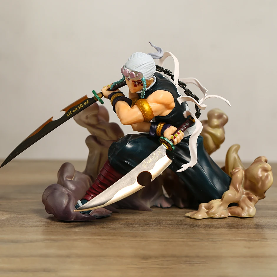 

F Zero Demon Slayer Uzui Tengen PVC Figure Model Doll Toy Colletible Figurals