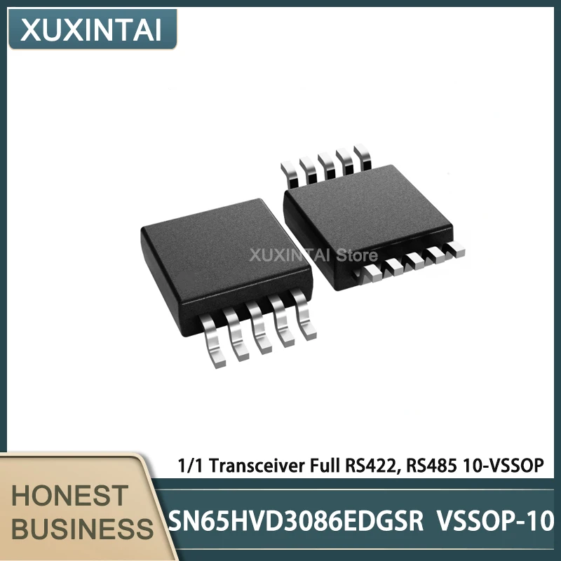 

5Pcs/Lot SN65HVD3086EDGSR SN65HVD3086 1/1 Transceiver Full RS422, RS485 10-VSSOP