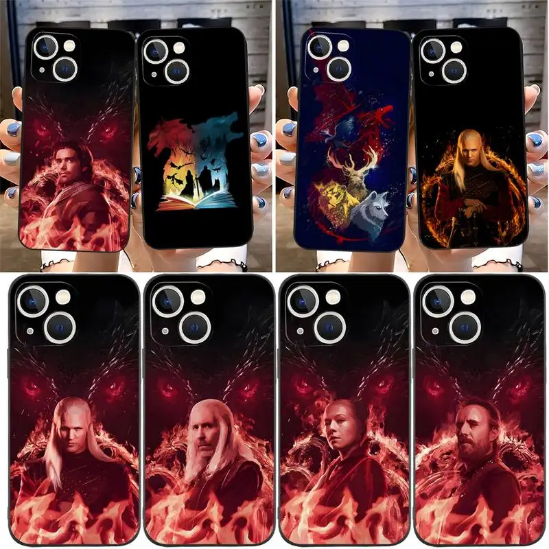 Чехол для телефона с изображением фильма игра и Trhones для IPhone 11 14 13 Pro Max 12 Mini Xs X Xr 7 8 6 6s Plus Se 2020 противоударный чехол-накладка