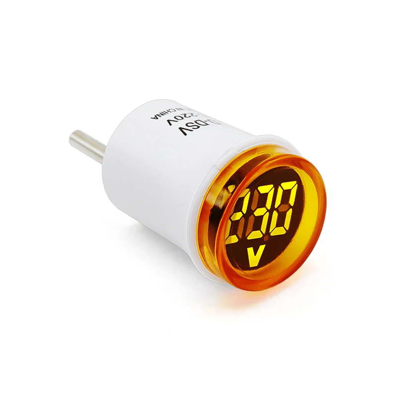 

AC50-500V цифровой круглый светодиодный дисплей вольт тестер детектор вольтметр индикатор электрические инструменты