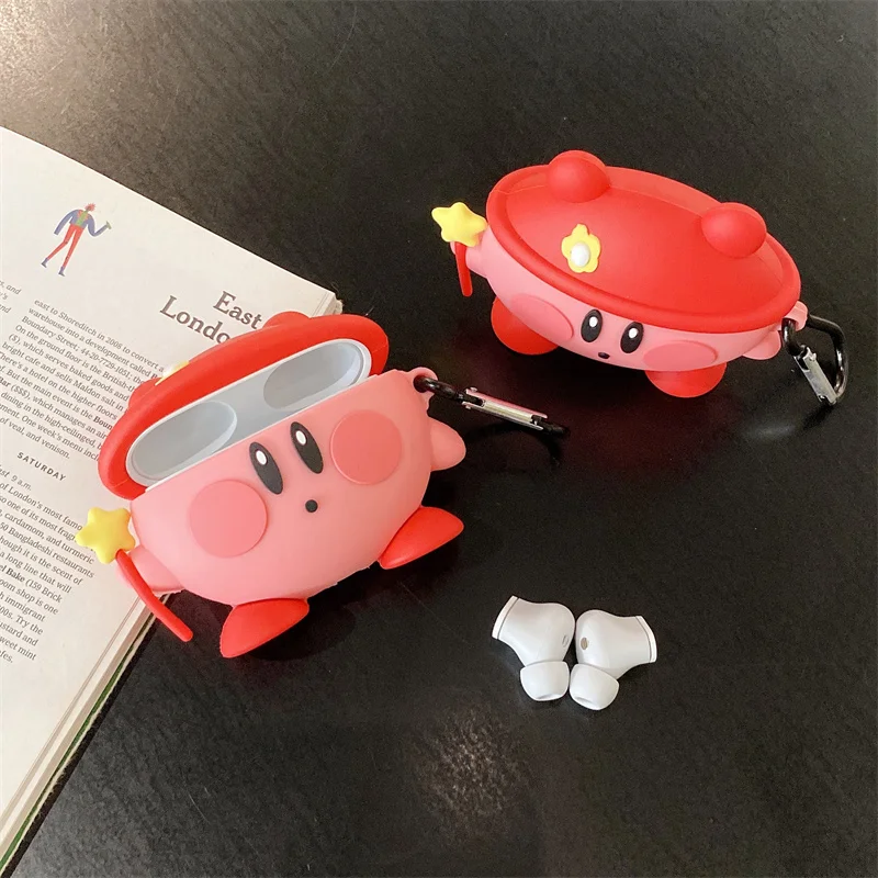 Мягкий силиконовый чехол для наушников с 3D рисунком | Электроника