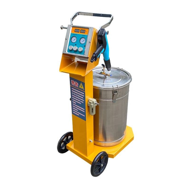 

Electrostatic spraying machine, spraying machine, electrostatic powder coating machine, electrostatic motor, electrostatic