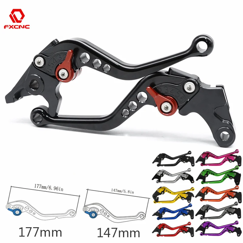 Фото Для Ducati Monster S4 S4R 748 750SS 996 998 900SS 1000 Multistrada 1000 1100 S2R 1000 ST4 ST3 Рычаг тормозной муфты мотоцикла с ЧПУ №1