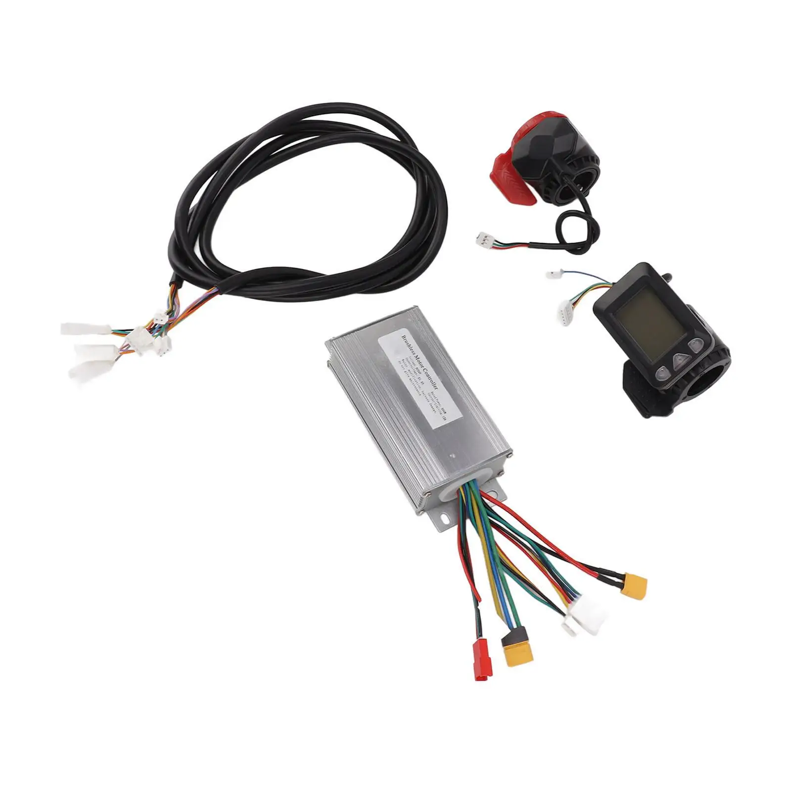 Комплект бесщеточного контроллера двигателя 250 Вт 24 В с дисплеем и дроссельной