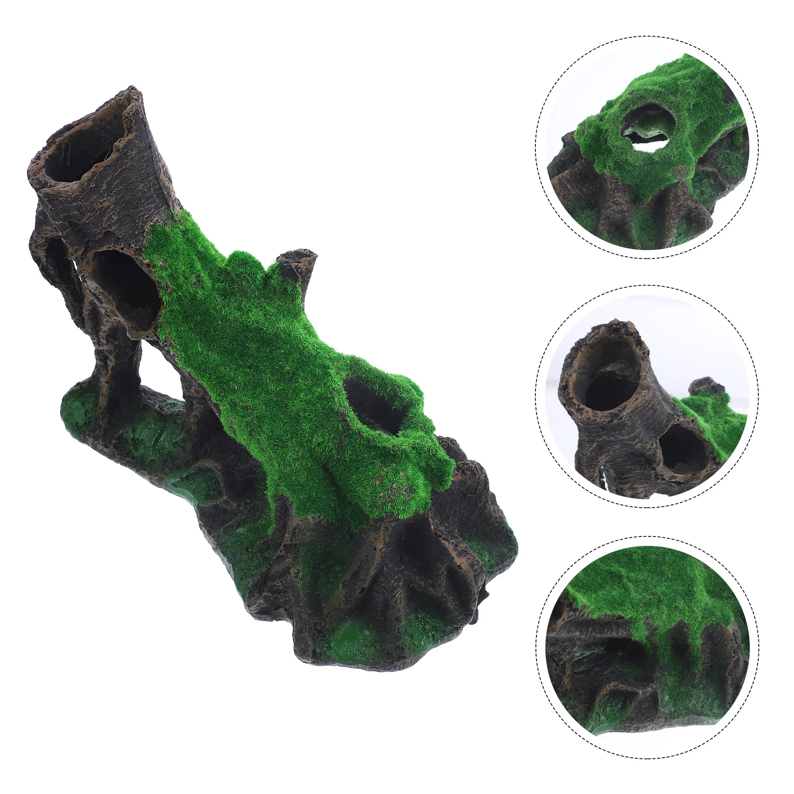 Ветка ландшафтного дизайна украшения настольный аквариум небольшой компактное