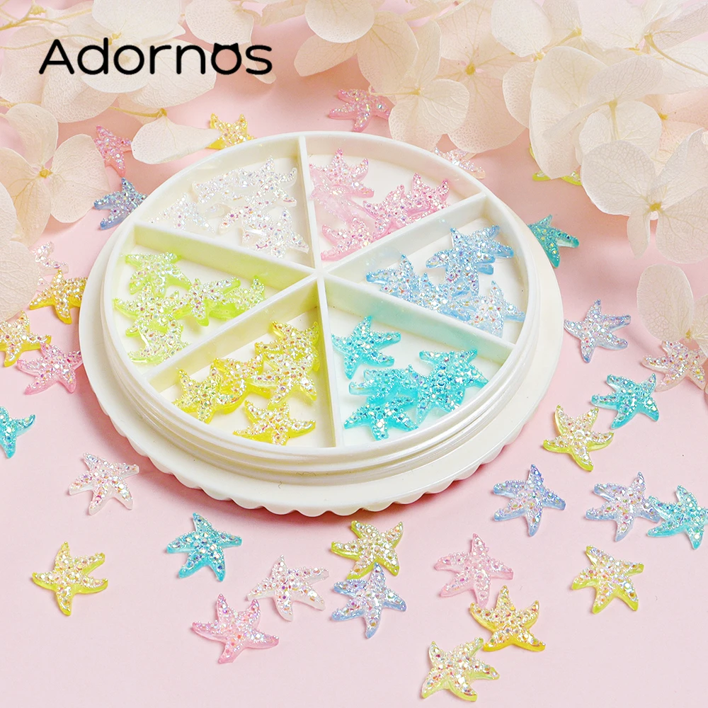 

Аксессуары из смолы, милая фигурка из эпоксидной смолы в виде морской звезды, Авроры, украшение для рукоделия, аксессуары для изготовления ювелирных изделий, аксессуары для волос