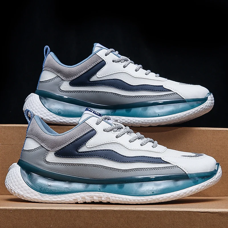 

Мужские кроссовки, мужская повседневная обувь, роскошная обувь для тенниса, тренировочная обувь, гоночная дышащая обувь, модные мужские мок...