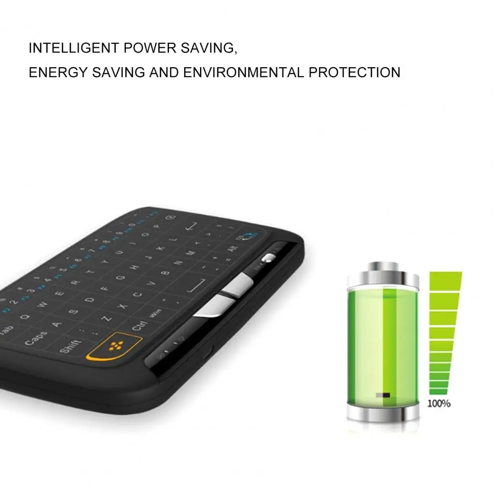 

Air Mouse Wireless Keyboard 2.4GHz Backlight Mini Smart H18 Full Touch Screen Touchpad for TV