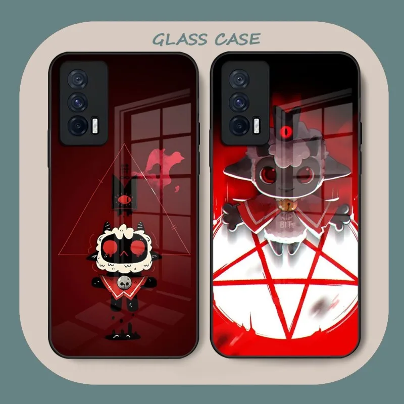 

Game Cult Of The Lamb Phone Case Glass For Vivo Y73 Y31S Y76S Y55S Y30 S10 S10E S12 S9 S9E X60 X70 IQOO9 8 7 NEO5 5S 5SE Coque