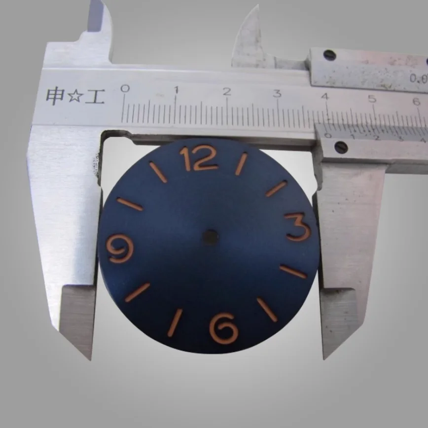 Watch Accessories 38.9 Mm Watch Dial Sky Blue Dial for 6497/6498 Movement Watch Accessories