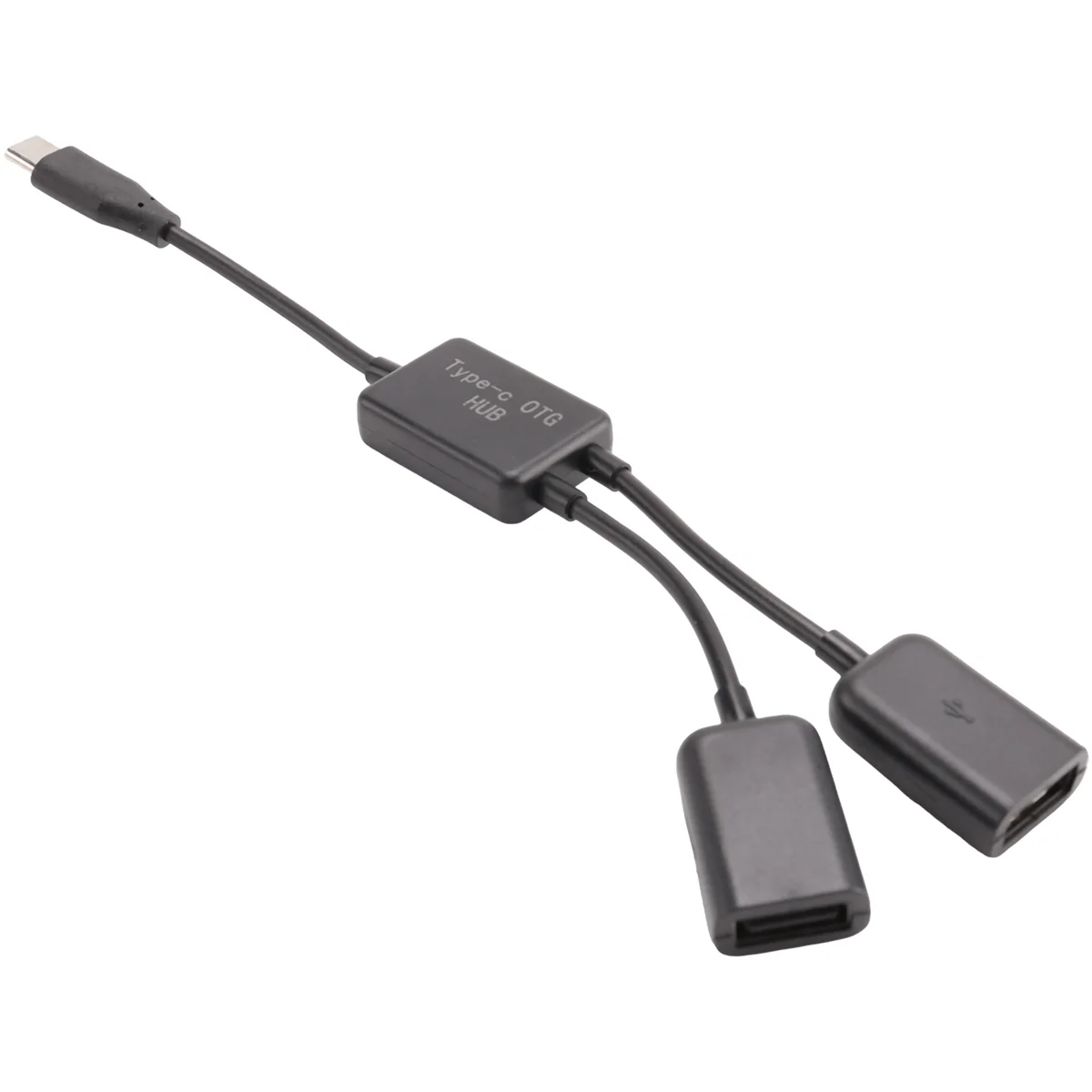 Тип C OTG USB папа на двойной 2 0 мама зарядка 2-портовый кабель-концентратор