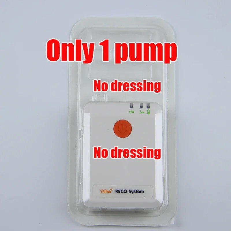 

Портативный насос NPWT, система ранечной терапии отрицательным давлением, устройство Vac с набором для повязки, медицинская повязка