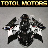 motorcycle fairings kit fit for gsxr600 750 2004 2005 bodywork set high quality abs injection new black white