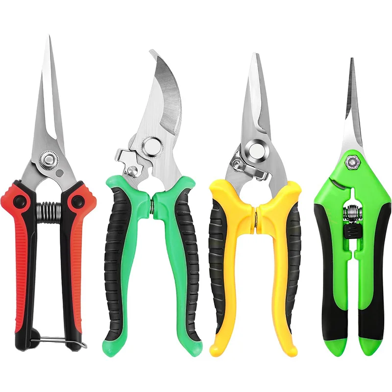 

Садовые секаторы из нержавеющей стали 4 шт.