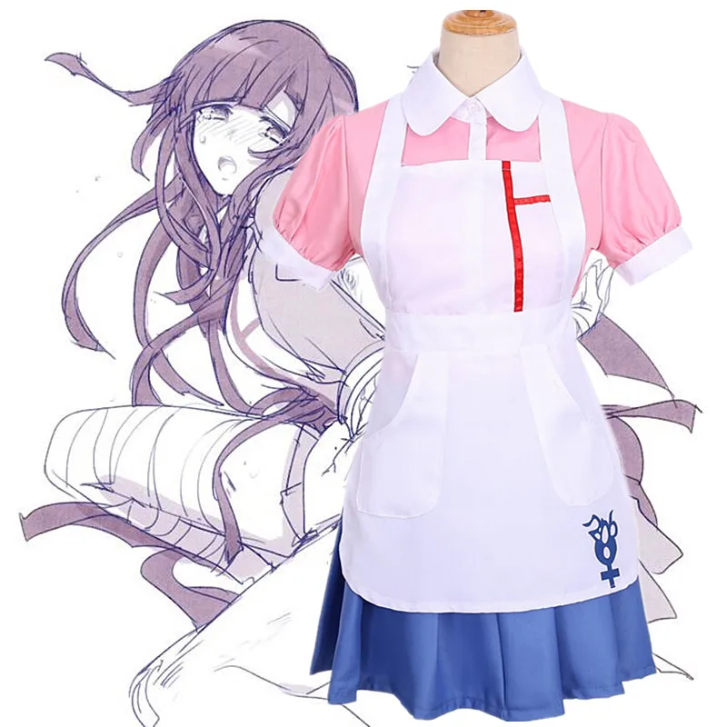 Женский костюм для косплея мицукан Мики из мультфильма данганронпа - купить по