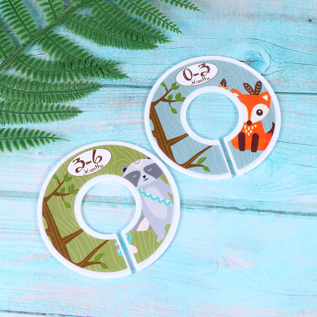 

8 Pcs Closet Organizer Dividers Toddler Clothes Baby Closet Size Dividers Clothes Organizer Closet Baby Clothes Newborn Clothes