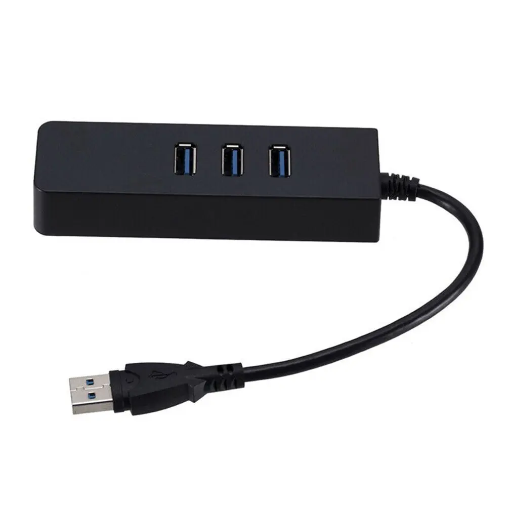 

USB 3.0 Hub USB Ethernet RJ45 Lan Network Card 1000Mbps Gigabit Ethernet Adapter USB Hub 3.0 for Windows Macbook PC Laptop