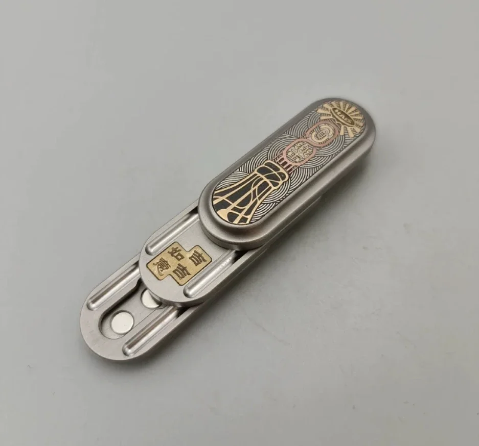 Фото Б/у EDC Jianfeng Cola Candy из титанового сплава, материал Kais fidget, слайдер, декомпрессионные игрушки №4