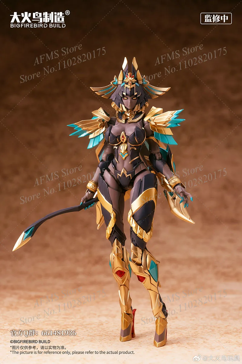 BigFirebird Build EX03 масштаб 1/12 NACHA черная окороженная египетская механическая королева