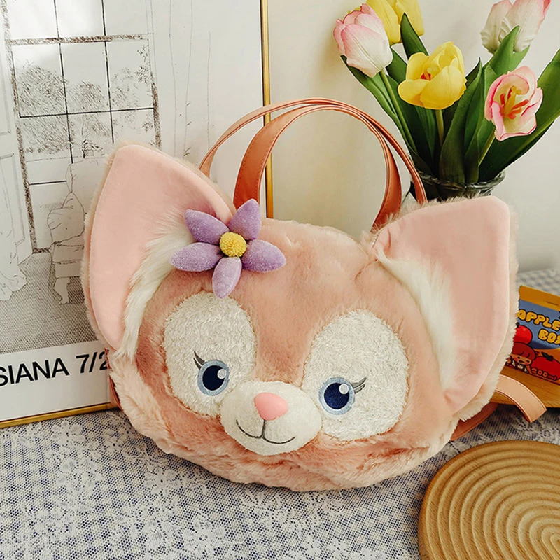 Симпатичная плюшевая сумка на плечо с мультяшными героями Диснея Lina Bell Girl модная