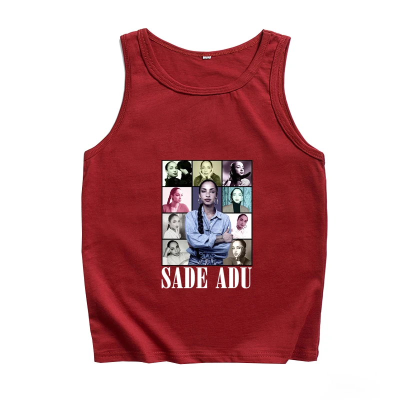 Майка Sade Adu для мужчин и женщин жилет Повседневная футболка без рукавов подарок
