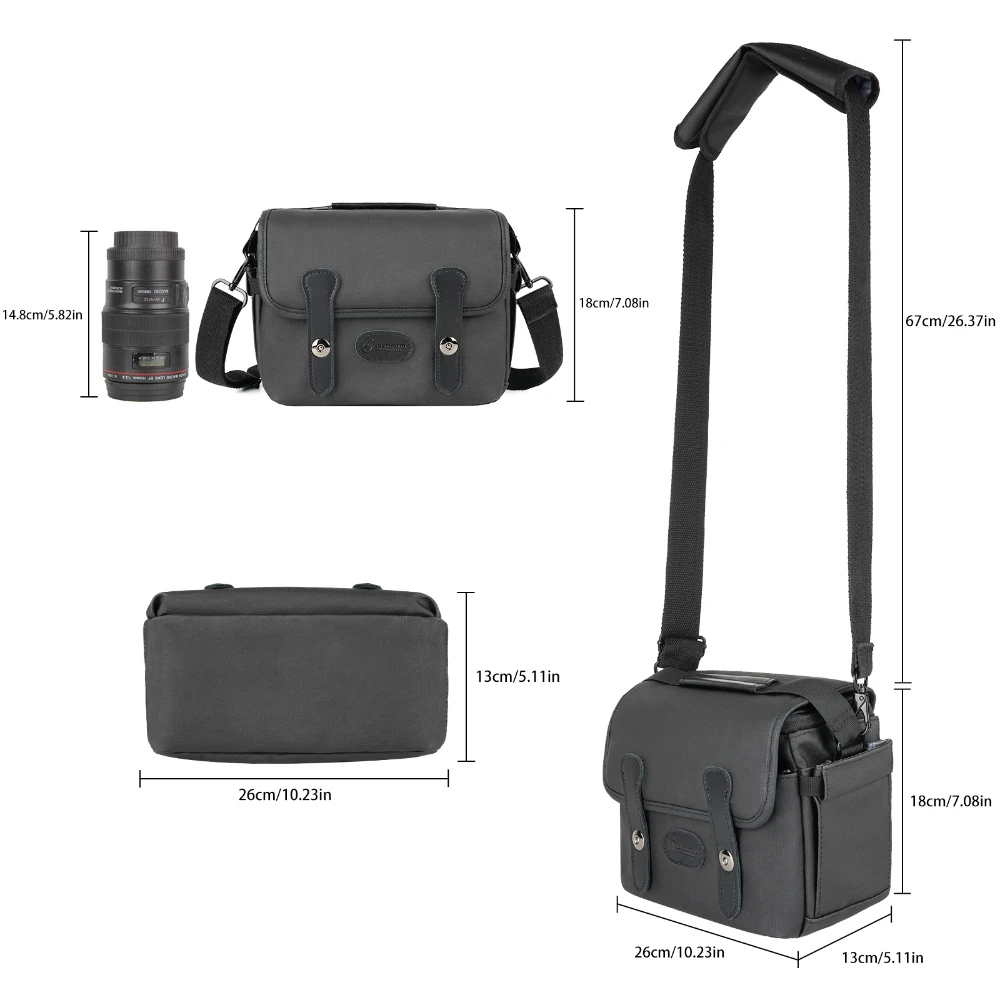 Сумка-слинг для камеры Canon/Nikon/Sony