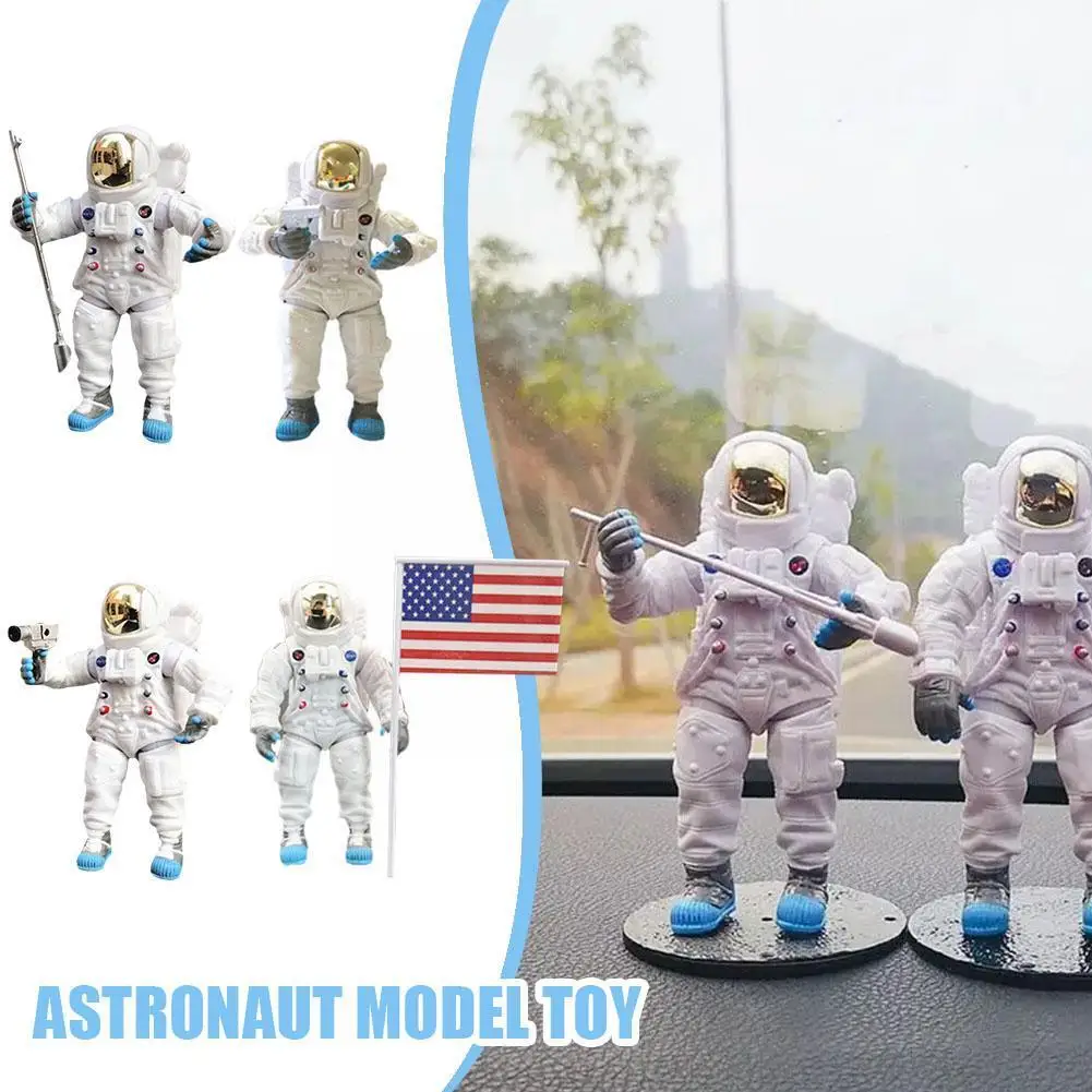 

Astronaut Decoration Model Hand-made Computer Dropshipping Gift Articulated Birthday Desktop Toy Child K9g1