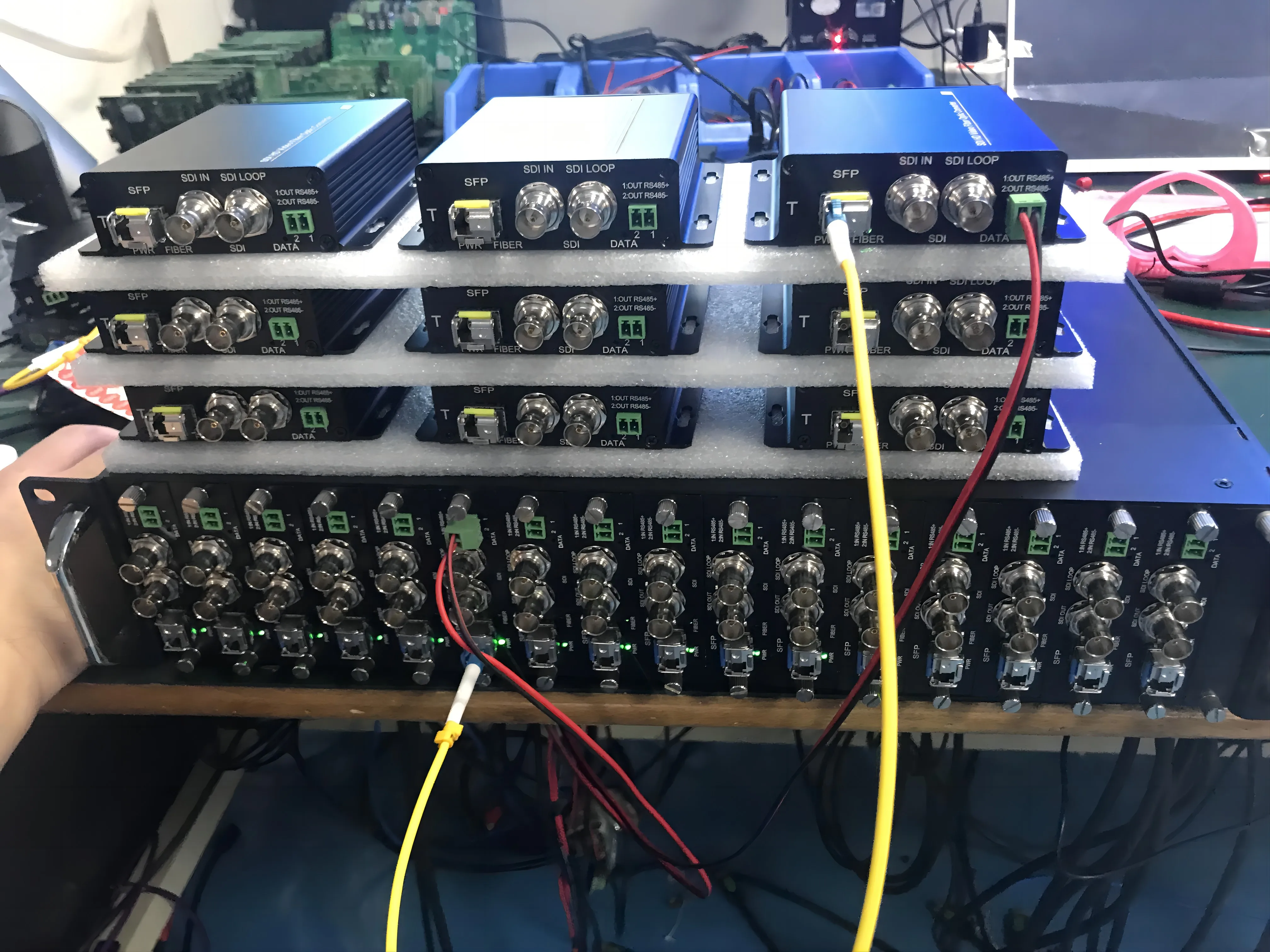 Конвертер видео HD 3G-SDI в оптоволокно LC SFP, одномодовый, одноволоконный, до 20 км, без сжатия (art.: 3920dba07e0cb) - 3920dba07e0cb
