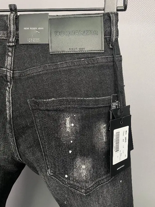 Hot Sale Dsquared2 Men's Jeans Pencil Pants Party Casual Pants Streetwear 9865
