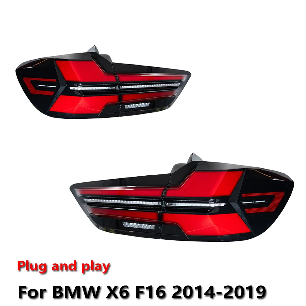 

Светодиодные фары для BMW X6 F16 2014-2019, комплекты автосветотехники с функциями DRL, стоп-сигнала и поворотников, установка Plug and Play.