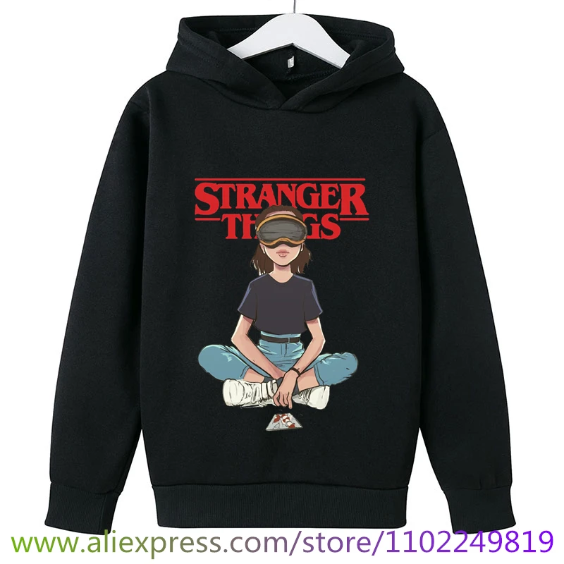 

Детский Однотонный свитер с капюшоном для мальчиков и девочек