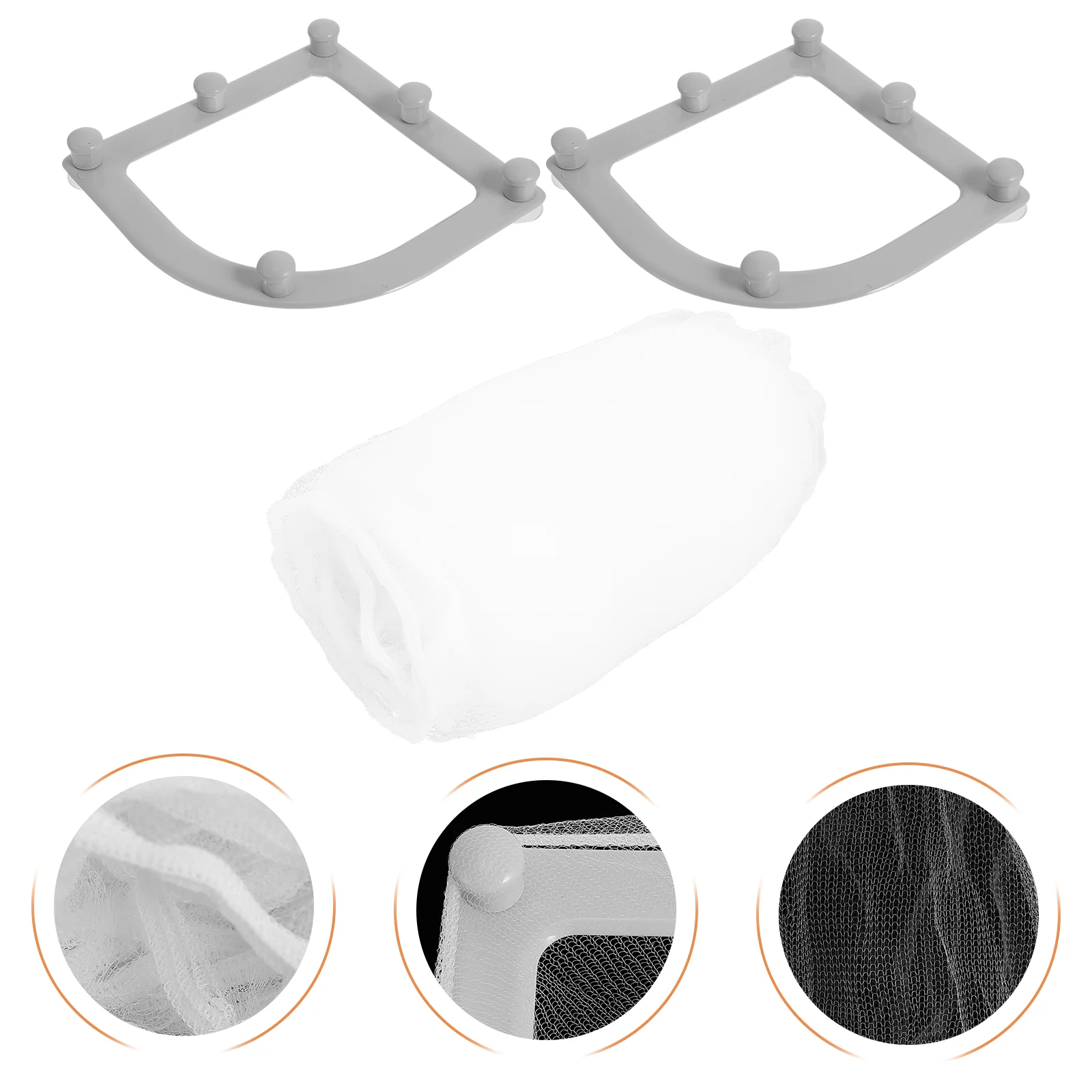 

Sink Filter Strainer Disposable Triangle Corner Garbage Kitchen Holder Holders Basket Screen Triangular Leftovers Stopper Plug