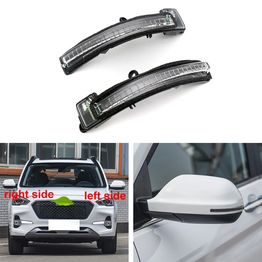 

For Great Wall Haval M6 2017-2020 / M6 Plus 2021 Car Accessories Rear Rearview Mirror Turn Signal Light Indicator Side Lamp