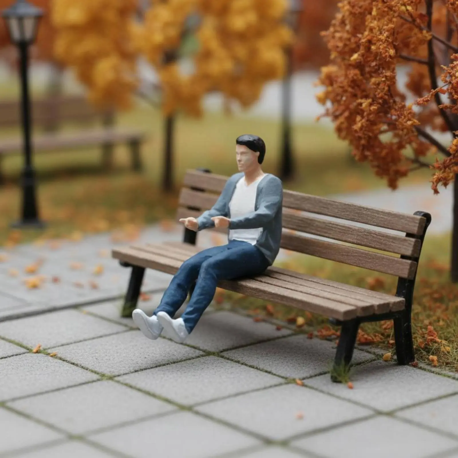 Фигурка для гоночных игр в масштабе 1:64, реалистичный дизайн, миниатюрная игровая машина, фигурка человека в масштабе 1:64, высокодетализированная (art.: 3920da8a469de) - 3920da8a469de
