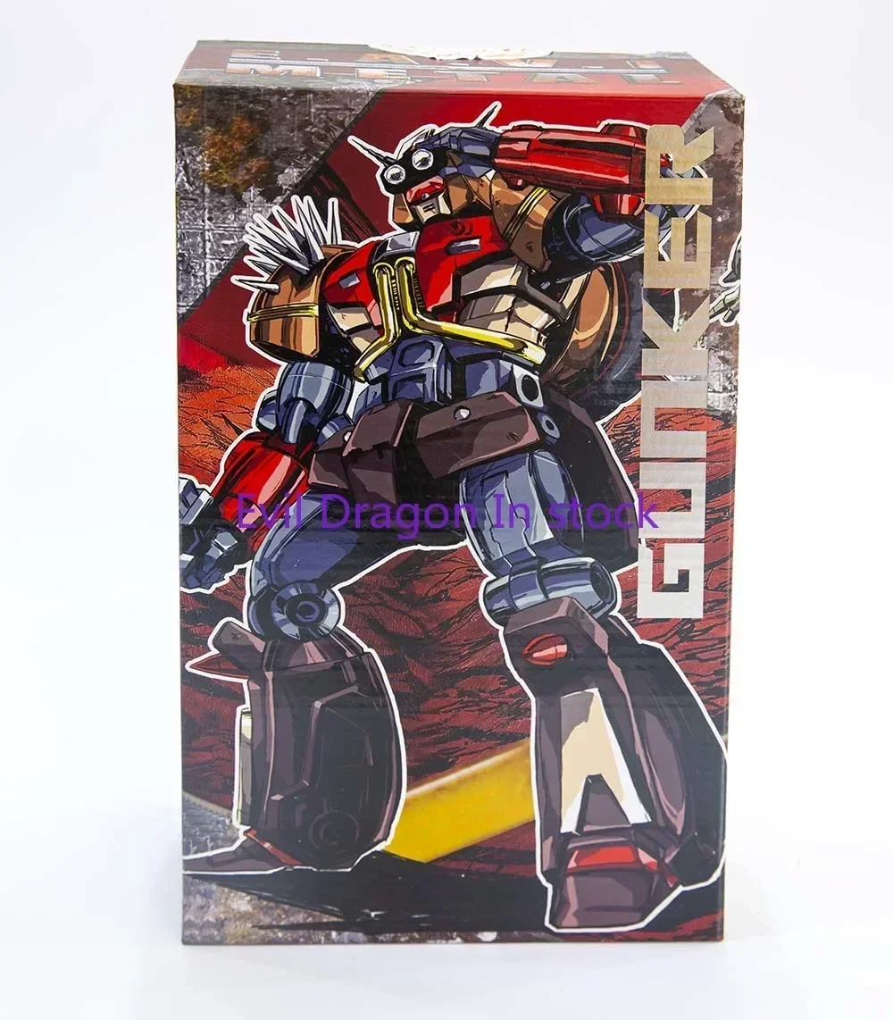В наличии Трансформированные игрушки KFC Toys Eavi Metal P-6F Gunker Junkion P6F Фигурка Коллекция