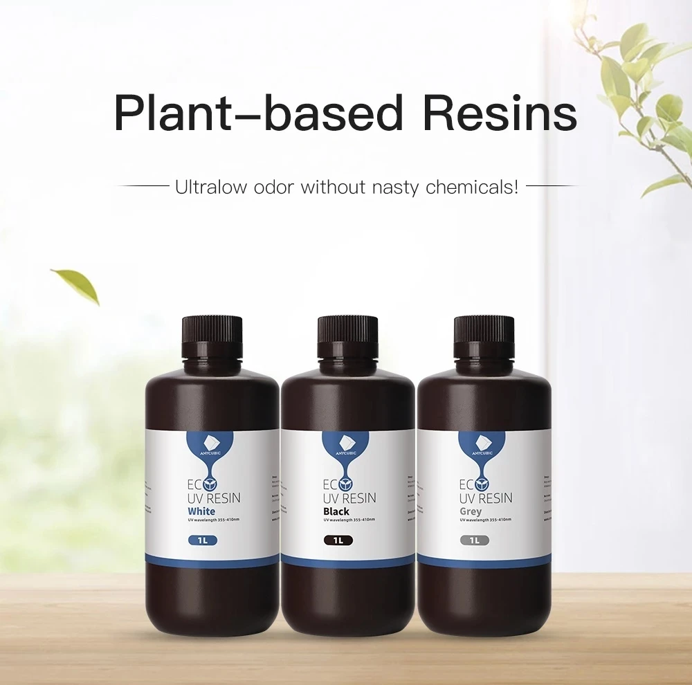 УФ-смола ANYCUBIC нм для ЖК-3D-принтера высокоточный быстроотверждаемый материал