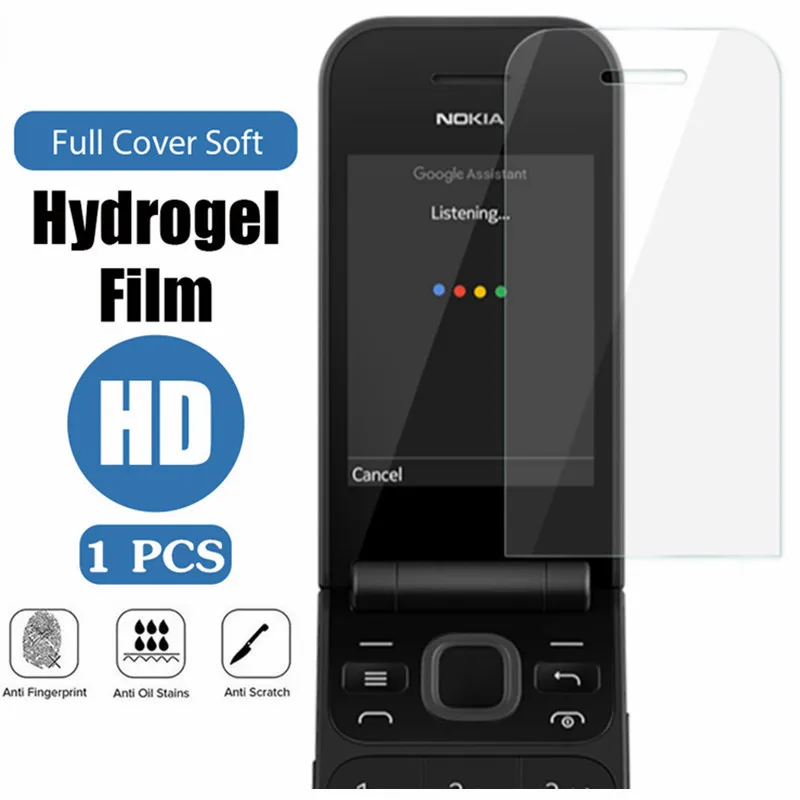 

CellPhone Full Screen Protector Guard Cover For Nokia 2720 Flip TA-1170 HD Non-Tempered Hydraulic Soft Film Free Shipping