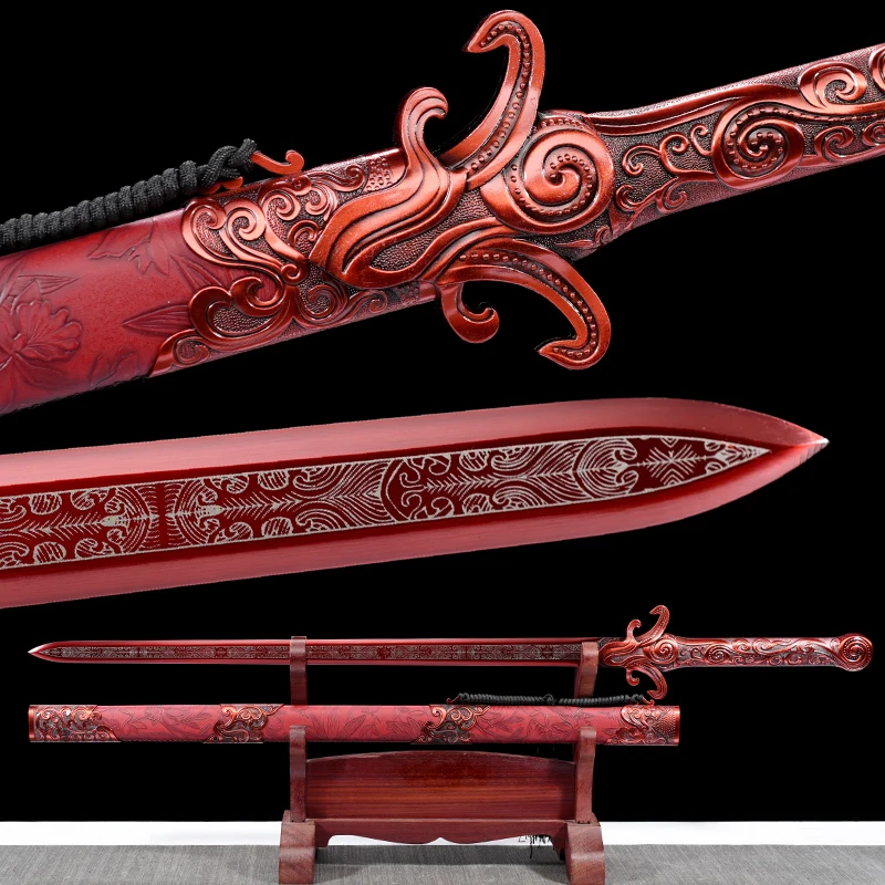 

Меч MASAHIRO 1060 сталь красный