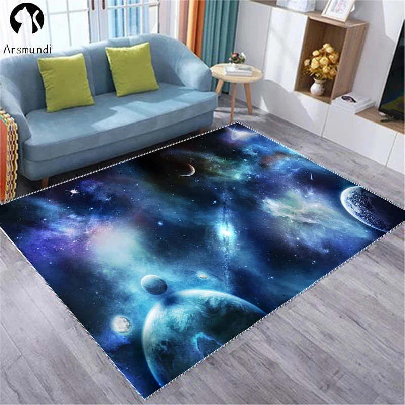 

Floor Mats for Home Kitchen Decoration Galaxy Mat Door Entrance Doormat Room Prayer Rug Bath Cute Children Rugs Living Carpets