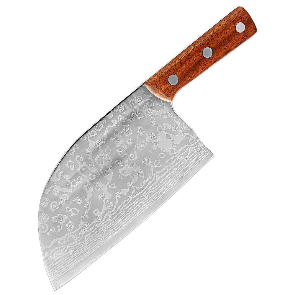 

Ручной Кованый нож мясника, нож мясника из высокоуглеродистой стали с полной ручкой для дома, кухни и ресторана, очень острый