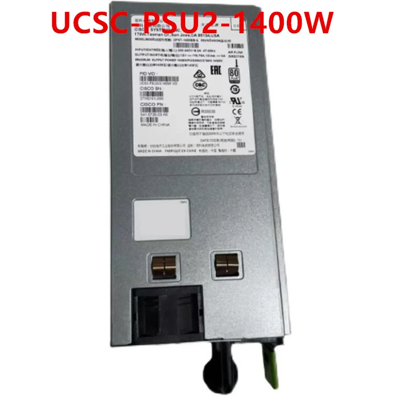 

New Original PSU For Cisco UCSC240 M4 1400W Power Supply DPST-1400AB A UCSC-PSU2-1400W 341-0554-01