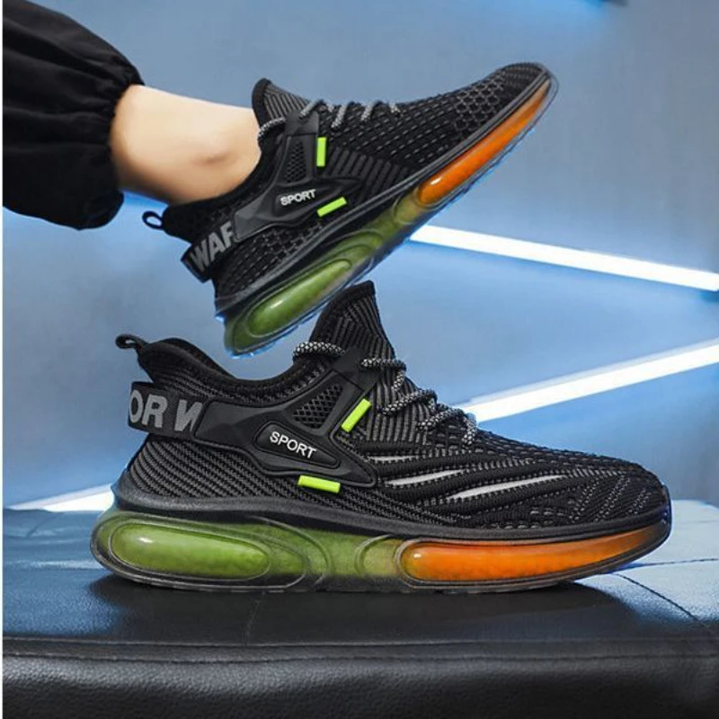 

2023 New Men Shoes Spring and Summer Fly Weaving Breathable Casual Shoes Lightweight Comfortable Walking Sneakers Shoes for Men