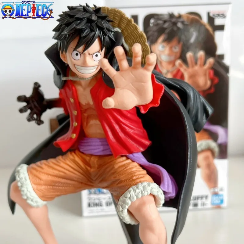 

20cm One Piece Monkey D Luffy Figure Ghost Island Battle Suit Wano Country Koa Art King Anime Action Pvc Model Toys Kids Gift