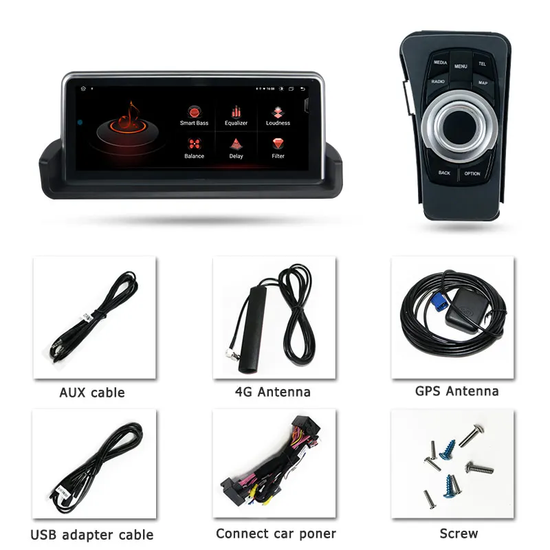 Factory Price ID8 10.25" Central Multimedia For BMW 3Series E90 E91 E92 E93 Carplay Car Video Player GPS Navigation Android Auto images - 6