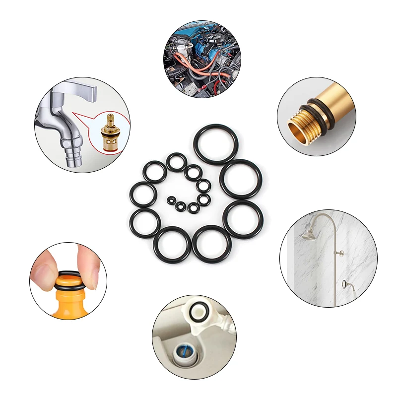 Комплект уплотнительных колец из NBR 200/225/250 шт. уплотнительное кольцо нитрилового