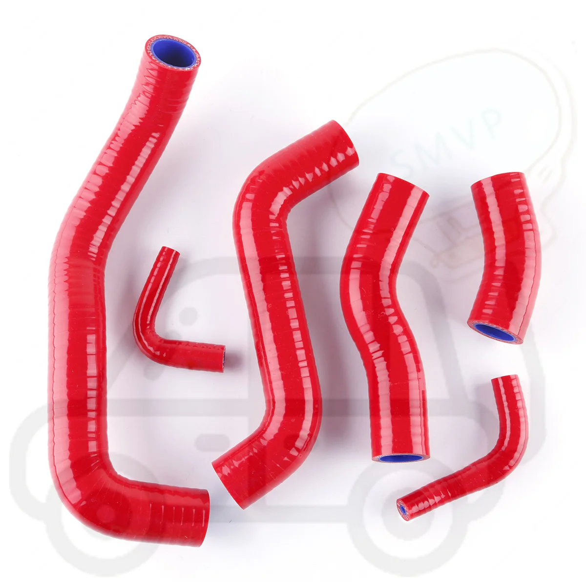 6 шт. 3 слоя силиконовый шланг охлаждающей жидкости радиатора для 2001-2008 Kawasaki ZRX1200R