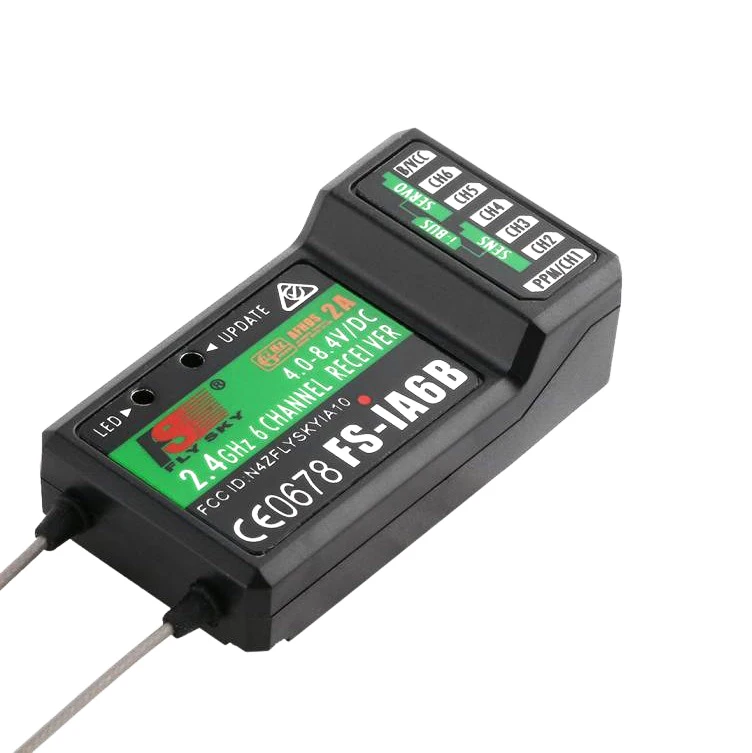 FS-iA6B приемник 2 4G 6-канальный аэромайзер I6X I6S PPM выход